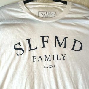 SLFMD Wreath Tee- White